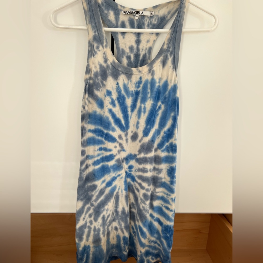 Tie dye sleeveless dress - size XS